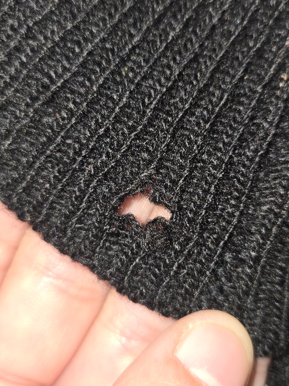 Neiman Marcus Black Men's V-Neck Cardigan Sweater - Picture 6 of 7